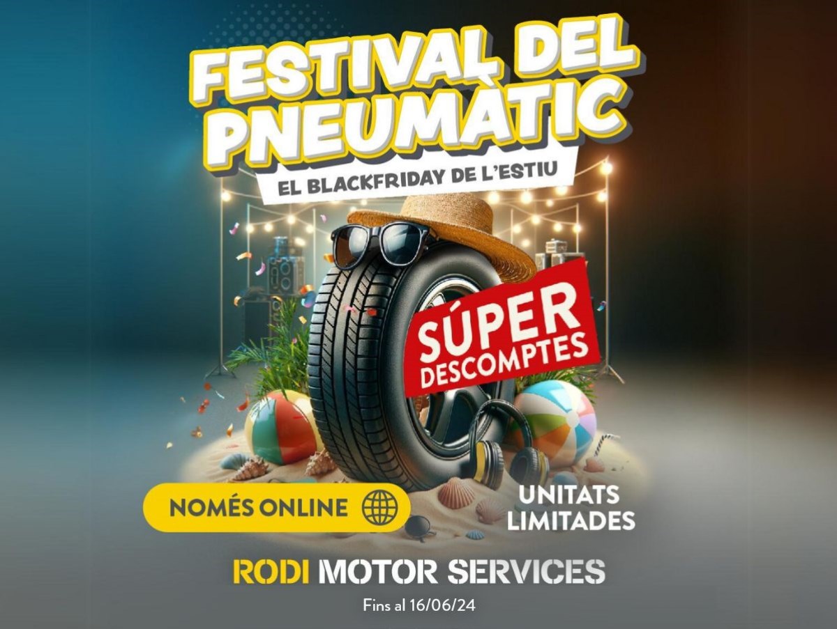 Festival del neumático en Rodi Motor Services