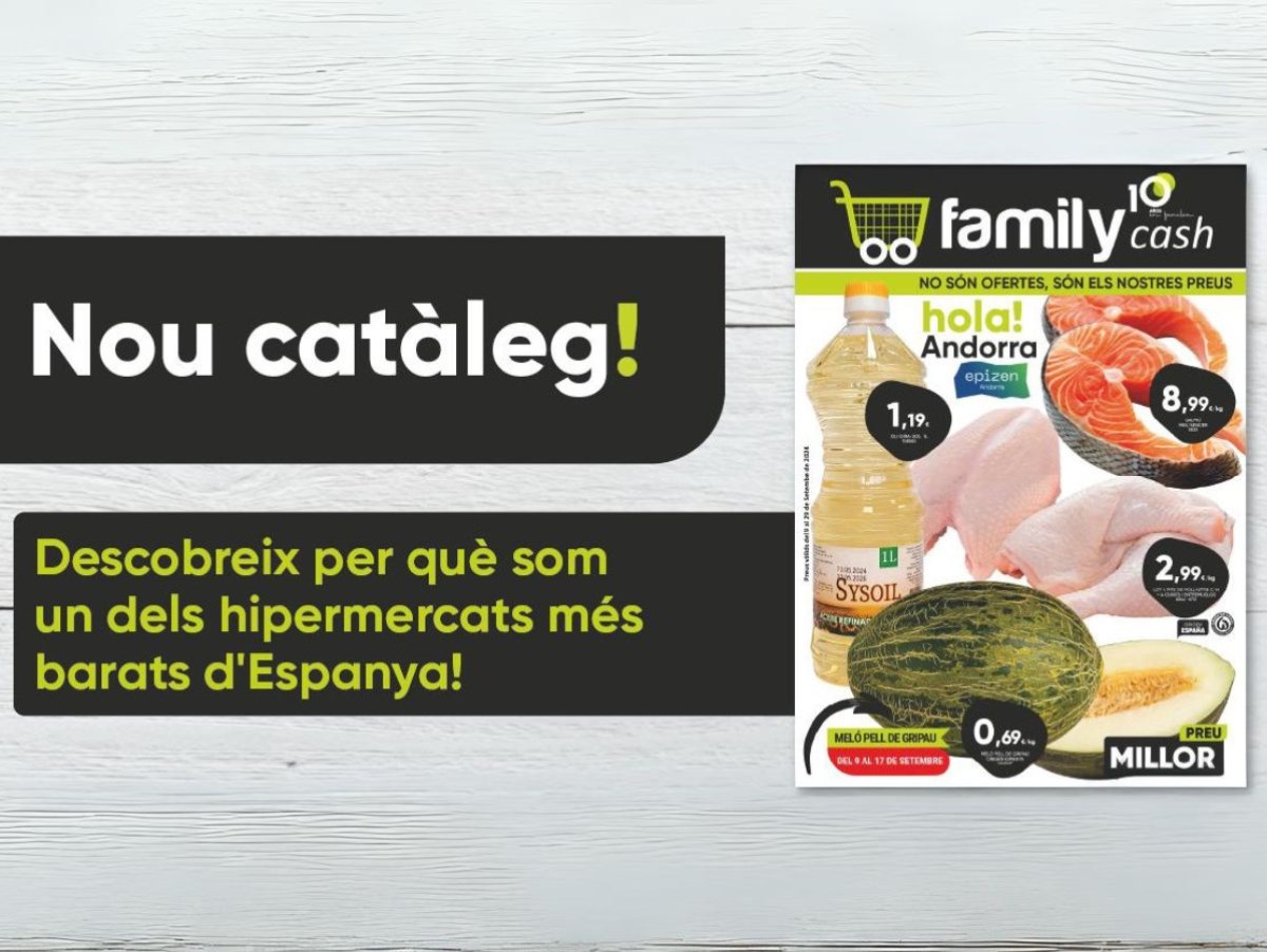 Ja està aquí el nou catàleg de Family Cash!