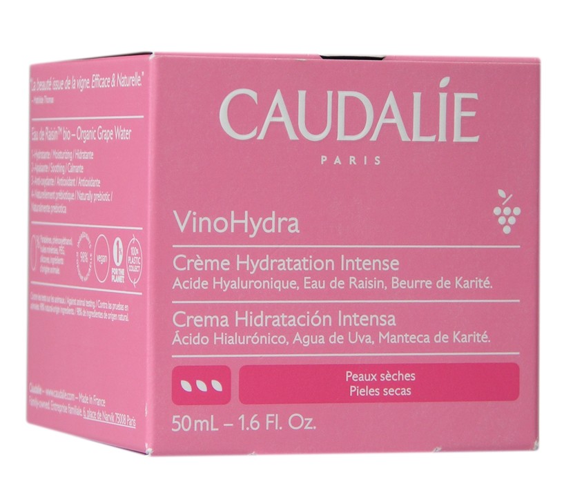 Crema hidratant intensa VinoHydra, de Caudalie
